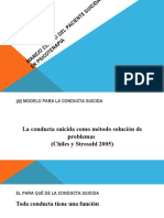 Terapia prevención suicidio