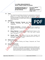 ENG 03. Running and Handling Specification For U. S. Steel Premium and Semi-Premium Internally Shouldered Threaded and Coupled Connections