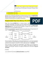 Programmable Read Only Memory Prom: Plds S