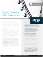 Facing Down The Debt Supercycle: Executive Summary