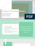 Strategy of International Business