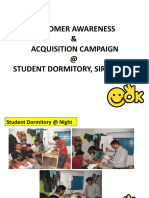 Customer Awareness and Acquisition Campaign at Student Dormitory