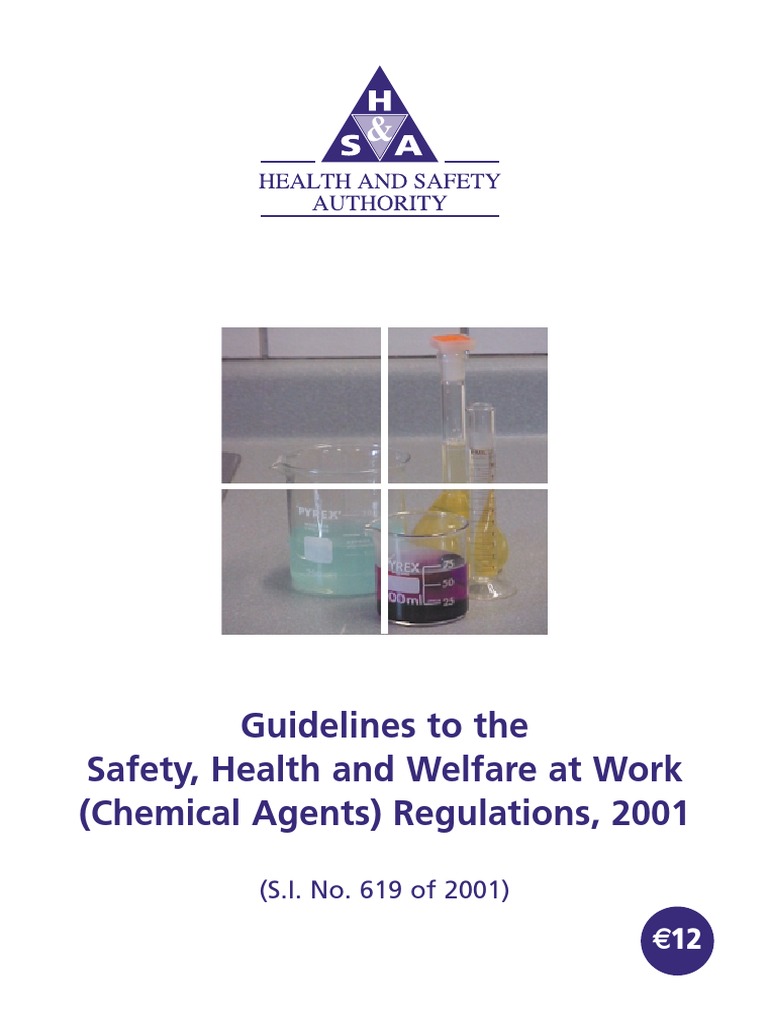 Guidelines To The Safety, Health and Welfare at Work (Chemical Agents