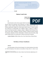 İlmlerin Tasnifi Tarihi PDF