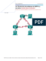 5.2.3.3 Lab - Troubleshooting Basic Single-Area OSPFv2 and OSPFv3 - ILM PDF