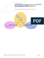 9.2.2.7 Packet Tracer - Configuring Multiarea OSPFv3 Instructions - ILM