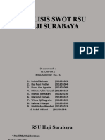 analisis swot RSU Haji surabaya