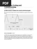 Substation Testing and Commissioning: Substation Communication System Basic