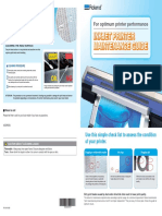 Inkjet Printer Inkjet Printer Maintenance Guide Maintenance Guide