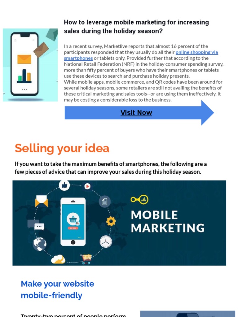 Mobile Marketing Pdf Pdf