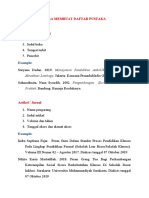 Cara Buat Daftar Pustaka