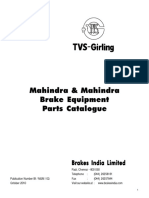 Mahindra & Mahindra Brake Equipment Parts Catalogue