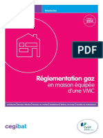 Aide-Memoire Cegibat - Reglementation Gaz en Maison Equipee Dune VMC PDF