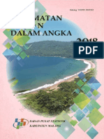 Data BPS Kecamatan Pujon 2018