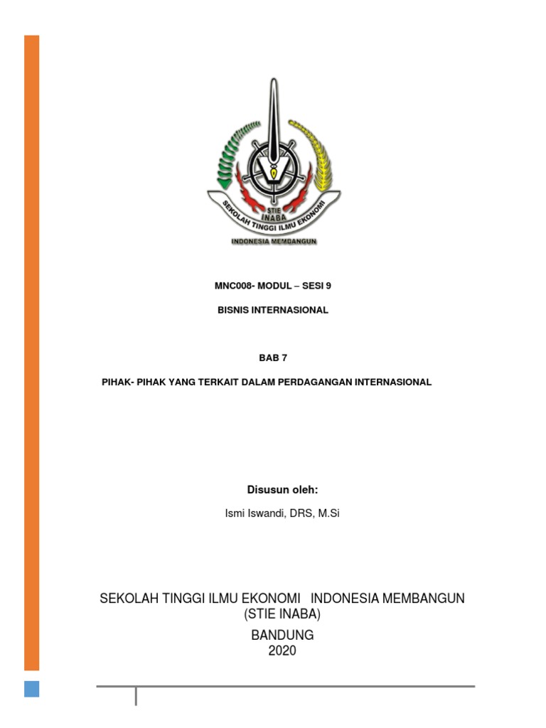 Pihak Terkait dalam Bisnis Internasional | PDF | Pengelolaan Keuangan ...