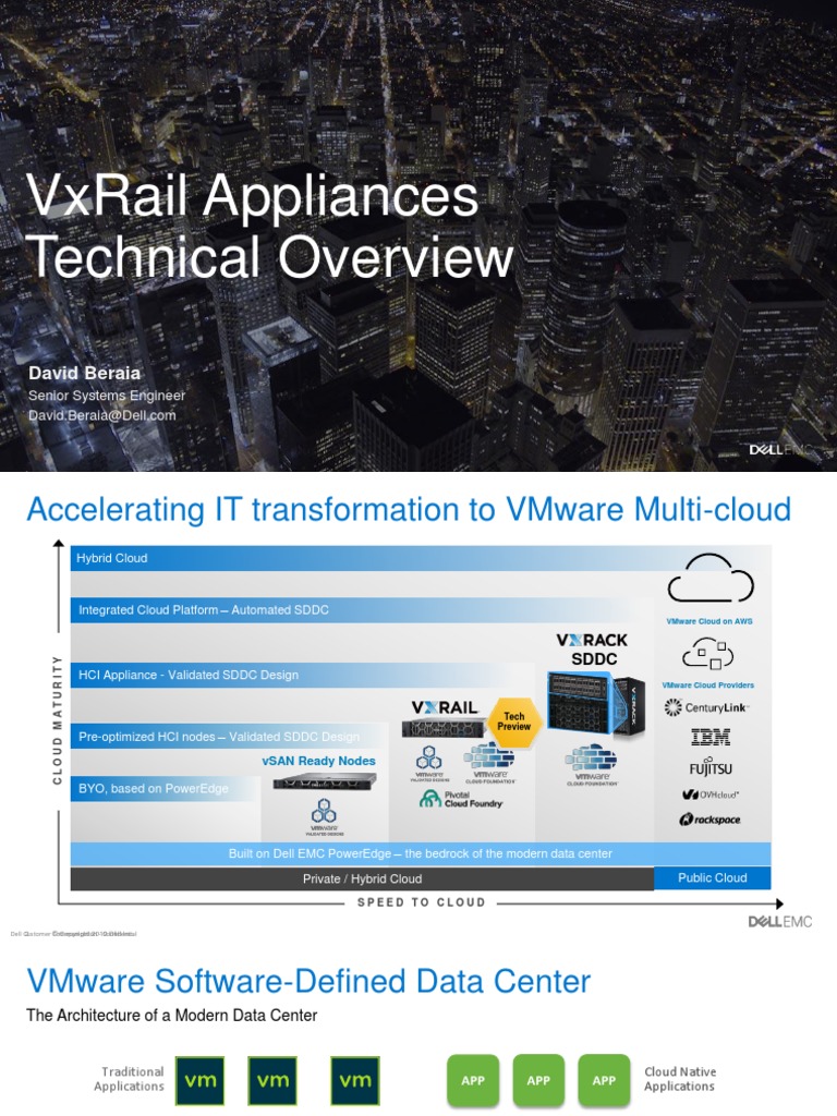 Vxrail Technical Deck PDF | PDF | Cloud Computing | Hard Disk Drive