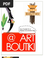 @ Art Boutiki: Your Guide To A Happy Successful Gig