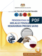 Modul Pendekatan Inkuiri Melalui Penguasaan Kemahiran Proses Sains Tahun 4 Edisi Bahasa Inggeris PDF