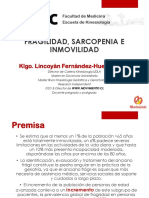 GCP (UCSC) Clase 6 - Fragilidad, Sarcopenia e Inmovilidad (C) (2018-20)