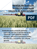 Managementul produselor fitosanitare utilizate in agricultura