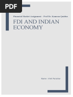 FDI and Indian Economy