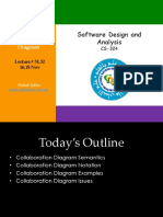 Software Design Collaboration Diagram Analysis