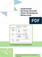 Implementasi Morfologi Generatif Dalam Pembelajaran Bahasa Arab (Edited)