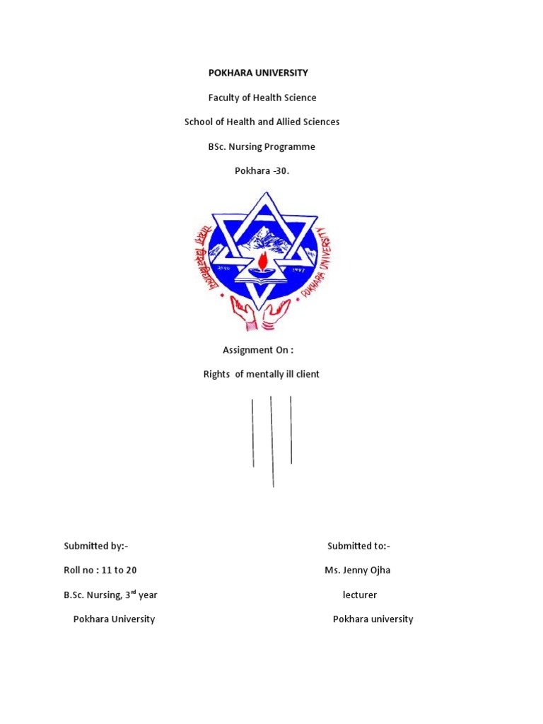Rights of Mentally Ill Clients | PDF | Confidentiality | Informed Consent