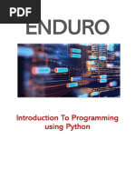 Introduction To Programming Using Python