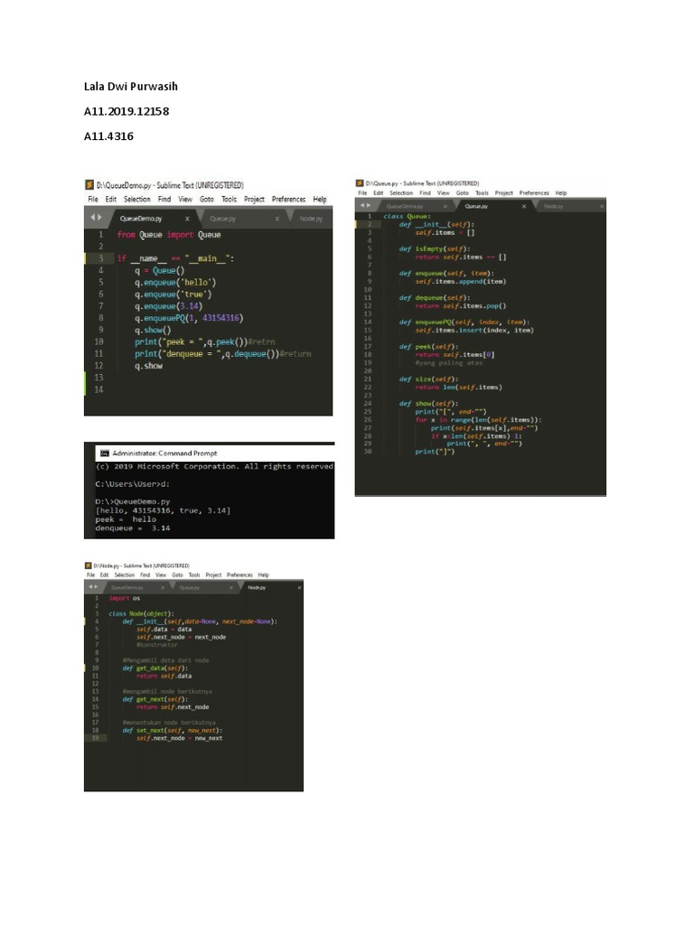 QueueDemo 12158 | PDF