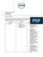 TCR Job Hazard Analysis Scaffolding