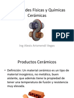 Clase 2. Propiedades Físicas y Químicas de Las Cerámicas