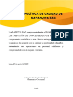POLITICA DE CALIDAD DE NARANJITA SAC v1.docx