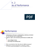 COD Ch. 2 The Role of Performance