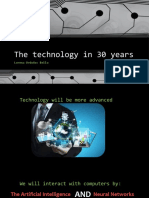 The technology in 30 years