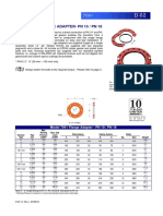 D-02 Model 7041 Flange Adapter - PN 10 PN 16