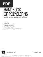 (Plastics Engineering) Cornelia Vasile - Handbook of Polyolefins Second Ed (2000, CRC Press) PDF