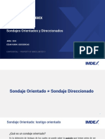 Sondajes Orientados y Direccionados - Imdex Perú