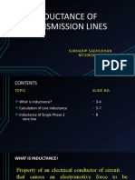 Inductance of Transmission Lines