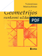 Geometrijos Sunkesni Uzdaviniai (V.Matiuchinas) (1995) by Cloud Dancing PDF