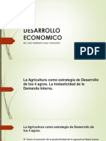 Desarrollo Economico: MG Jose Humberto Luna Caballero