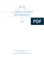 Pharmacology Mnemonics (Part 01) by M Ihtisham