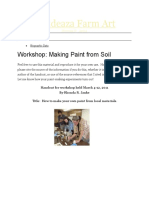 Workshop-Making Paint From Soil