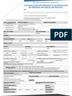 Formato de Solicitud PDF