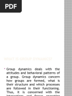 Group Dynamics