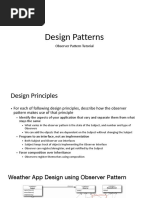 Design Patterns: Observer Pattern Tutorial