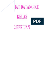 Label Pintu Kelas