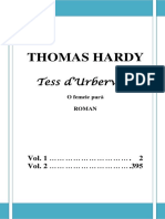 Thomas Hardy-Tess D - Urberville