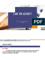 01 - Law On Agency PDF