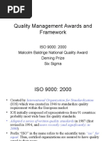 QM Awards Framework